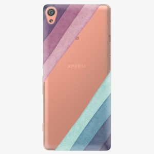 Plastový kryt iSaprio - Glitter Stripes 01 - Sony Xperia XA