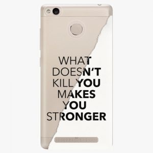 Plastový kryt iSaprio - Makes You Stronger - Xiaomi Redmi 3S