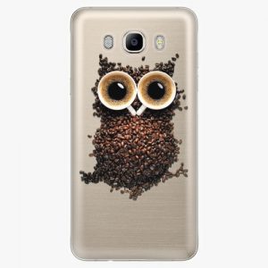 Plastový kryt iSaprio - Owl And Coffee - Samsung Galaxy J7 2016