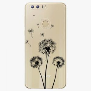 Plastový kryt iSaprio - Three Dandelions - black - Huawei Honor 8