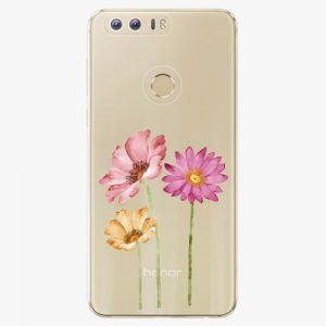 Plastový kryt iSaprio - Three Flowers - Huawei Honor 8