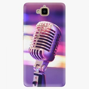 Plastový kryt iSaprio - Vintage Microphone - Huawei Y6 Pro