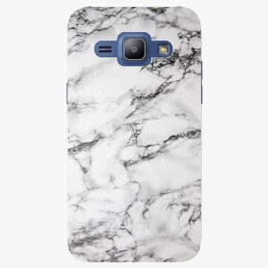 Plastový kryt iSaprio - White Marble 01 - Samsung Galaxy J1