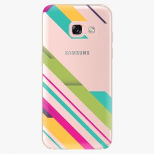 Plastový kryt iSaprio - Color Stripes 03 - Samsung Galaxy A3 2017
