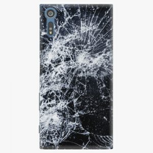 Plastový kryt iSaprio - Cracked - Sony Xperia XZ