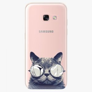 Plastový kryt iSaprio - Crazy Cat 01 - Samsung Galaxy A3 2017