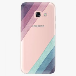 Plastový kryt iSaprio - Glitter Stripes 01 - Samsung Galaxy A3 2017