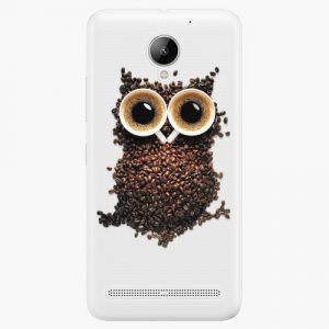 Plastový kryt iSaprio - Owl And Coffee - Lenovo C2