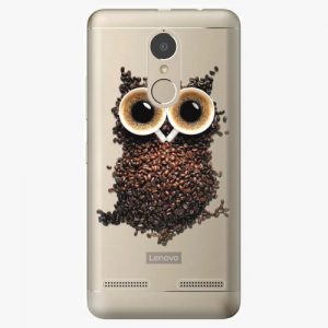 Plastový kryt iSaprio - Owl And Coffee - Lenovo K6