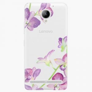 Plastový kryt iSaprio - Purple Orchid - Lenovo C2