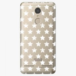 Plastový kryt iSaprio - Stars Pattern - white - Lenovo K6