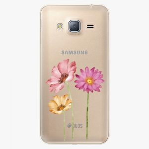 Plastový kryt iSaprio - Three Flowers - Samsung Galaxy J3