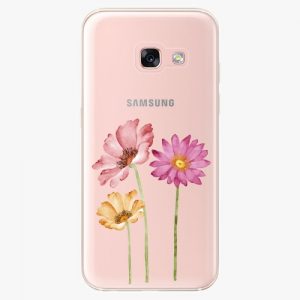 Plastový kryt iSaprio - Three Flowers - Samsung Galaxy A3 2017