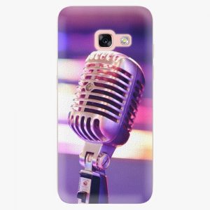 Plastový kryt iSaprio - Vintage Microphone - Samsung Galaxy A3 2017
