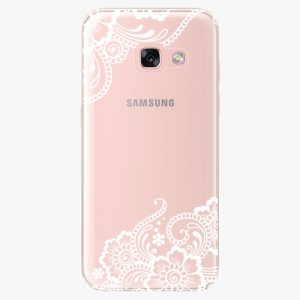 Plastový kryt iSaprio - White Lace 02 - Samsung Galaxy A3 2017