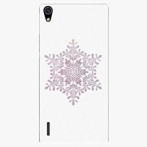 Plastový kryt iSaprio - Snow Flake - Huawei Ascend P7
