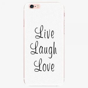 Plastový kryt iSaprio - Live Laugh Love - iPhone 6 Plus/6S Plus