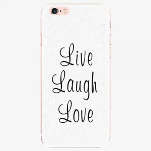 Plastový kryt iSaprio - Live Laugh Love - iPhone 7