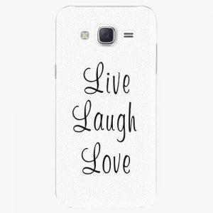 Plastový kryt iSaprio - Live Laugh Love - Samsung Galaxy J5