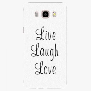 Plastový kryt iSaprio - Live Laugh Love - Samsung Galaxy J5 2016