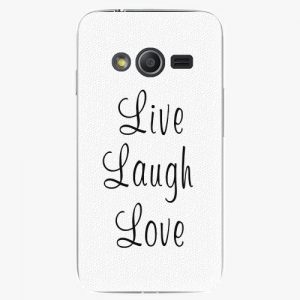 Plastový kryt iSaprio - Live Laugh Love - Samsung Galaxy Trend 2 Lite