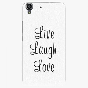 Plastový kryt iSaprio - Live Laugh Love - Huawei Ascend Y6