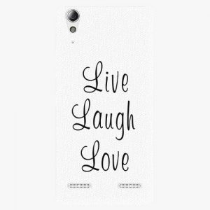 Plastový kryt iSaprio - Live Laugh Love - Lenovo A6000 / K3