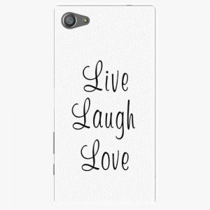 Plastový kryt iSaprio - Live Laugh Love - Sony Xperia Z5 Compact