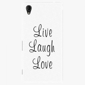Plastový kryt iSaprio - Live Laugh Love - Sony Xperia M4