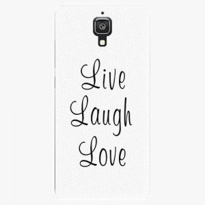 Plastový kryt iSaprio - Live Laugh Love - Xiaomi Mi4