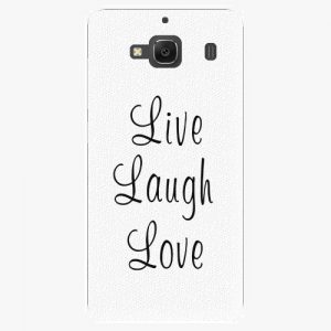 Plastový kryt iSaprio - Live Laugh Love - Xiaomi Redmi 2