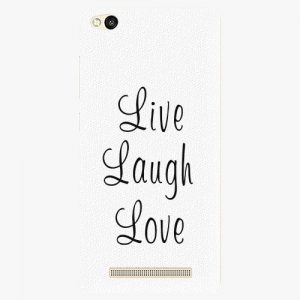Plastový kryt iSaprio - Live Laugh Love - Xiaomi Redmi 3