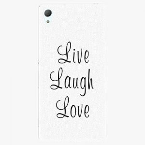 Plastový kryt iSaprio - Live Laugh Love - Sony Xperia Z3+ / Z4