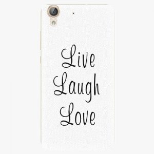 Plastový kryt iSaprio - Live Laugh Love - Huawei Y6 II