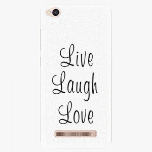 Plastový kryt iSaprio - Live Laugh Love - Xiaomi Redmi 4A