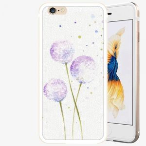 Plastový kryt iSaprio - Dandelion - iPhone 6/6S - Gold
