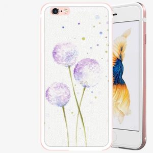 Plastový kryt iSaprio - Dandelion - iPhone 6 Plus/6S Plus - Rose Gold