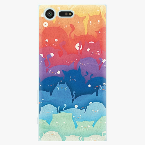 Plastový kryt iSaprio - Cats World - Sony Xperia X Compact Plastový kryt iSaprio - Cats World - Sony Xperia X Compact