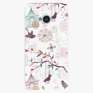 Plastový kryt iSaprio - Birds - HTC One M7