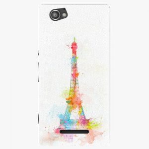 Plastový kryt iSaprio - Eiffel Tower - Sony Xperia M