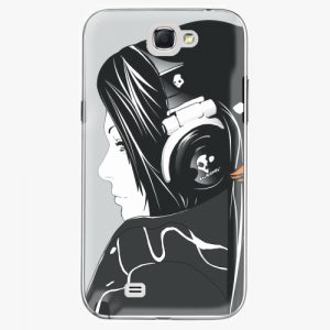 Plastový kryt iSaprio - Headphones - Samsung Galaxy Note 2