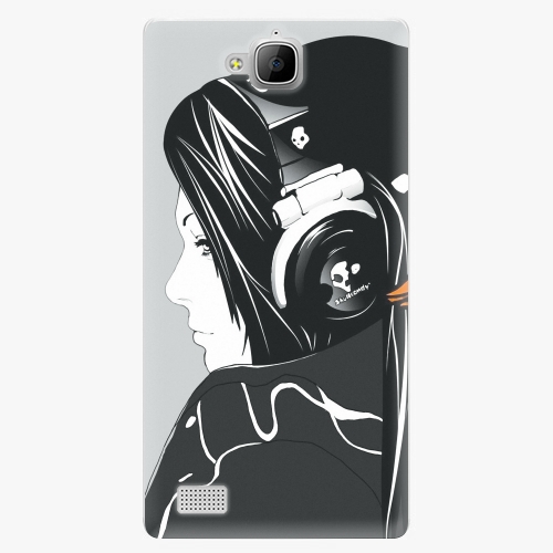 Plastový kryt iSaprio - Headphones - Huawei Honor 3C Plastový kryt iSaprio - Headphones - Huawei Honor 3C