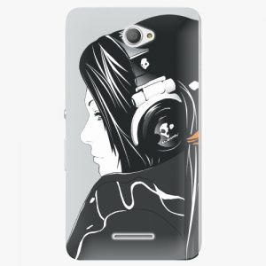 Plastový kryt iSaprio - Headphones - Sony Xperia E4
