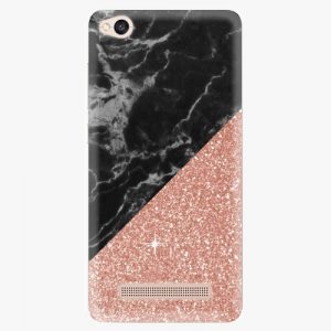 Plastový kryt iSaprio - Rose and Black Marble - Xiaomi Redmi 4A