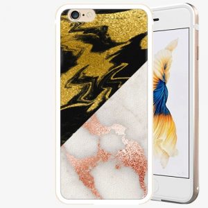 Plastový kryt iSaprio - Shining Marble - iPhone 6 Plus/6S Plus - Gold