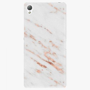 Plastový kryt iSaprio - Rose Gold Marble - Sony Xperia Z3