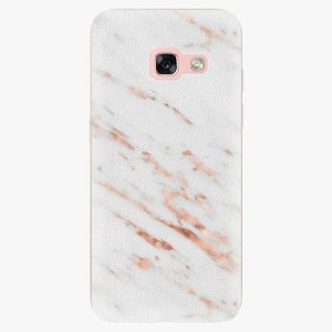 Plastový kryt iSaprio - Rose Gold Marble - Samsung Galaxy A3 2017