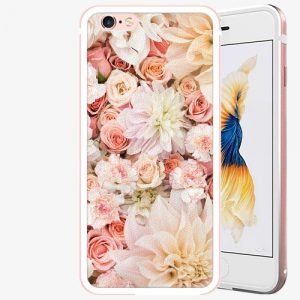 Plastový kryt iSaprio - Flower Pattern 06 - iPhone 6 Plus/6S Plus - Rose Gold
