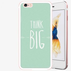 Plastový kryt iSaprio - Think Big - iPhone 6 Plus/6S Plus - Rose Gold