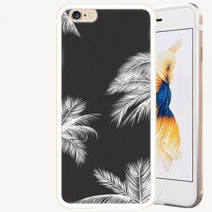 Plastový kryt iSaprio - White Palm - iPhone 6 Plus/6S Plus - Gold